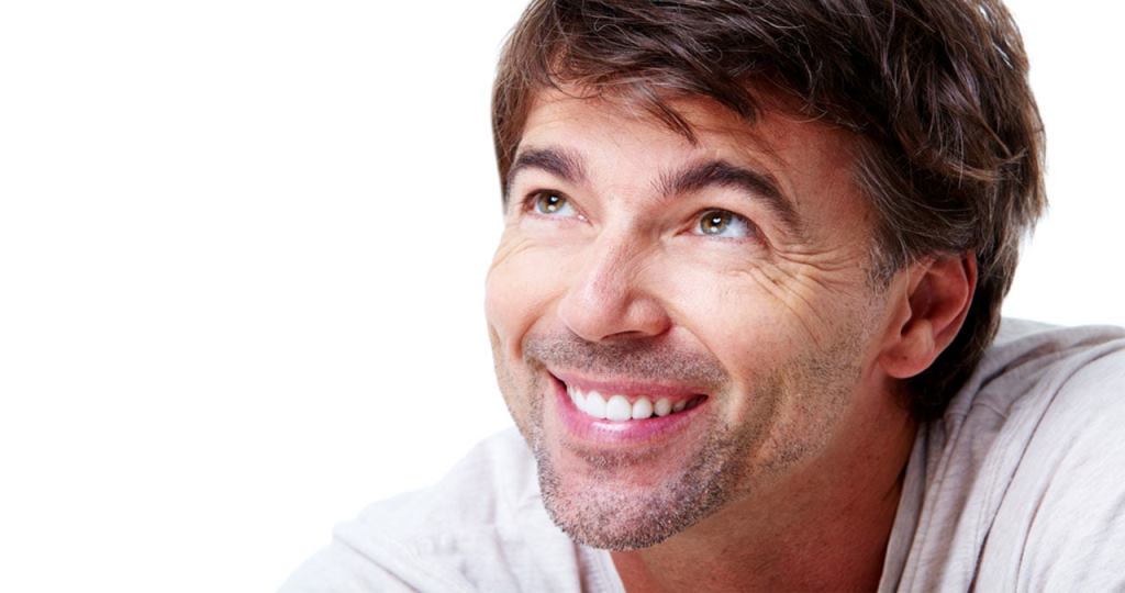 smiling man